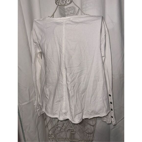 Beautiful Free people (WE THE FREE) long sleeve crop top size XS GOOD CONDITION - Picture 5 of 5